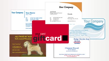 business card printing mississauga